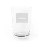 ぽっとつくりばのcosmos Water Glass :back