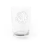 ハローマーライオンのｄふぁｄふぁ Water Glass :back