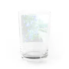 Tesoroの雨の蒼 Water Glass :back