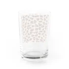 orange_honeyのレオパード Water Glass :back