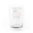 麦畑のワンTEAM Water Glass :back