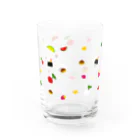 のちかNo-ticca公式オリジナルグッズのいっぱい食べる Water Glass :back