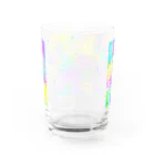 あゆみん家のお花グラス Water Glass :back