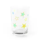 ユウィズのラブカップルくま（スター） Water Glass :back