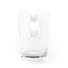 たんたん保護猫グッズのうりおくん グラス反対面