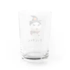 たんたん保護猫グッズのチョビオくん Water Glass :back