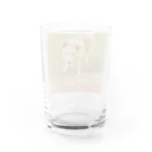 えっちゃんのミックス犬　エリフ Water Glass :back