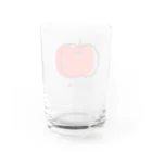 ゆっこのりんごちゃん Water Glass :back