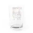 ぽちつきのキモヲタ四銃士 Water Glass :back