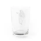 むぎのシマウマ Water Glass :back