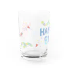 LilyBlanket89のお誕生日おめでとう_シーツをかぶったネコ Water Glass :back