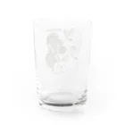 🐇のんくく🐇(❤️くろえ君❤️)のうさぎのきた道 名入 保護うさぎ  Water Glass :back