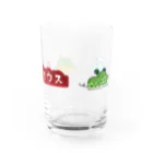 真奈美のしりとり生物山ウス達 Water Glass :back