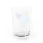 真奈美のぶどう Water Glass :back