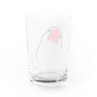 文鳥'sの文鳥グラス Water Glass :back