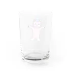 ミカンあんみつのニャー＆チュー Water Glass :back