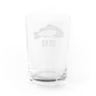 麦畑の銀鮭② Water Glass :back