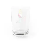 uhei art works.のChill ちるチールネ Water Glass :back