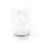 ゆるいまるのなす Water Glass :back