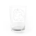 巷のアザラシ屋さんのツメツメアザラシ Water Glass :back