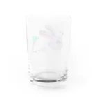 DoudouBearのひなうさちゃん Water Glass :back