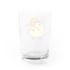 柴犬CHIROの不良のぴよ助さん Water Glass :back