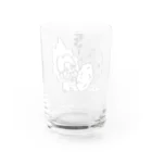 kawajitomoyoのカキの子ちやちゃん おともだち Water Glass :back