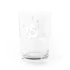 kawajitomoyoの天才0才児ちやちゃん おやつ Water Glass :back