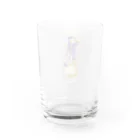 IZANAMI by Akane Yabushitaの【ミャンマーの人々】マーケットの女性 Water Glass :back