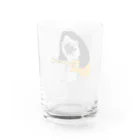 【サメグッズ】　KAZUの音楽好きなホオジロザメ Water Glass :back