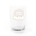 よいこのきんぎょのロゴ Water Glass :back