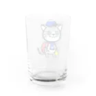 茉莉香｜Marikaのにゃんサポ Water Glass :back