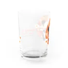 milkchaiのドーナツパンダちゃん Water Glass :back