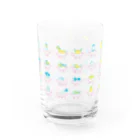 花屋のおなべ Water Glass :back