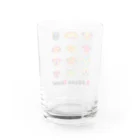 ZipBearTownのプルドック ルチャマスク Water Glass :back