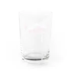 烏帽子 眇眼のみるくくらうん Water Glass :back