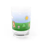 忠犬はちこの犬小屋ショップのはちこのお庭 Water Glass :back