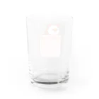 Anzu_Worldのモルモットのぽよりちゃん Water Glass :back