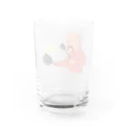 近所の町中華のおじさんの炒飯おじさん Water Glass :back