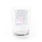 homareのウルフカットgirl Water Glass :back