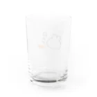 148cmのBellのパン好きの。うさちゃん。 Water Glass :back