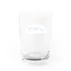 。のひみつを愛する人のグッズ Water Glass :back