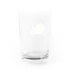 ぽよのはら(と仲間たち)のポップなごろ寝くま Water Glass :back