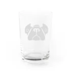 おかき雑貨店のブヒグラス フォーン Water Glass :back