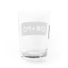 OR+POのOR+PO Water Glass :back