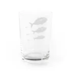 nogomeのブリ・ワラサ・イナダ Water Glass :back