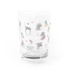 チンチラ雑貨MarkCrownのチンチラ Lifestyle Water Glass :back