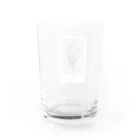 nulのtulip Water Glass :back