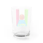 Danke Shoot Coffeeの手を伸ばした先にリンゴ Water Glass :back