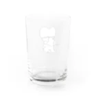 kawajitomoyoの天才0才児ちやちゃん おすわり横向き Water Glass :back